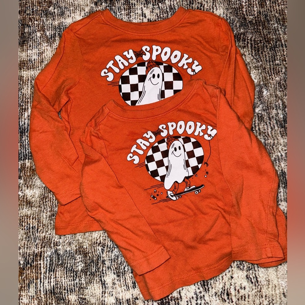 Old Navy Sibling Match Halloween Shirts